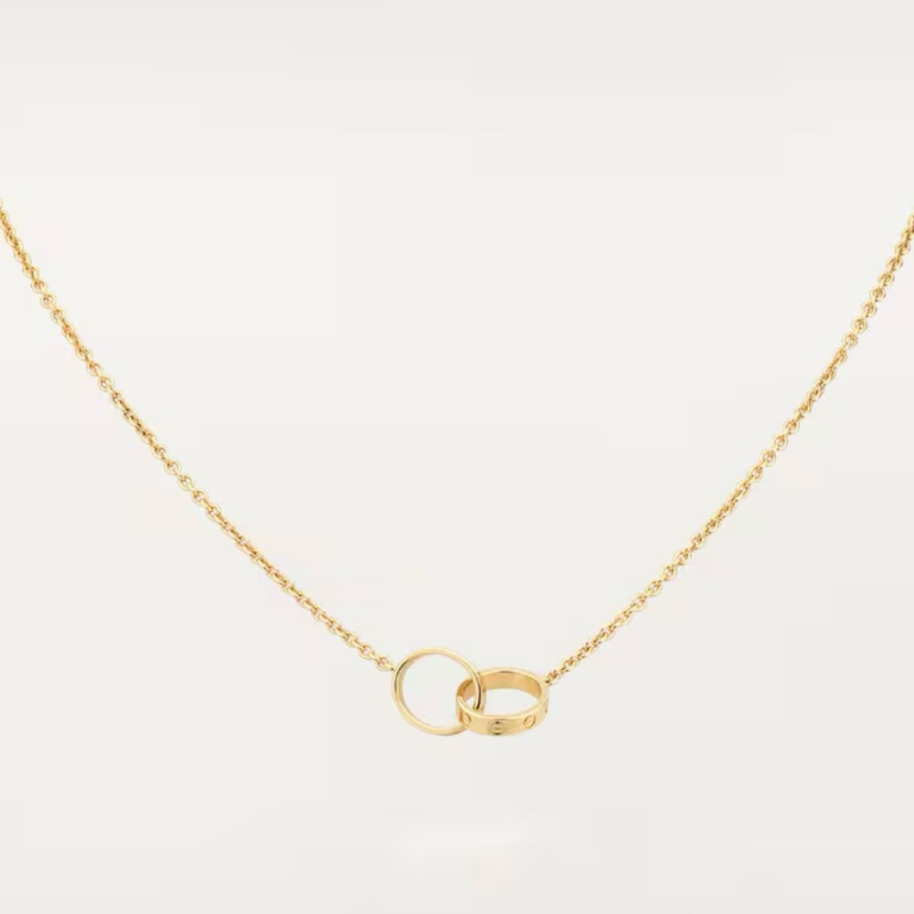 Cartier 18k Yellow Gold Love Necklace